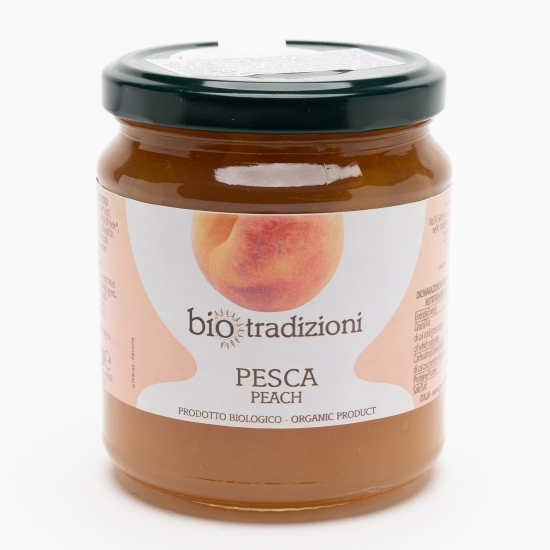 Gem de piersici eco fără zahăr 320g
