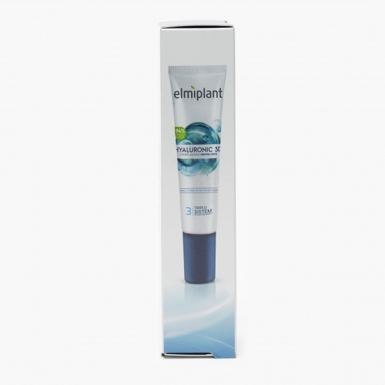 Cremă antirid pentru ochi Hyaluronic 3D, 15ml