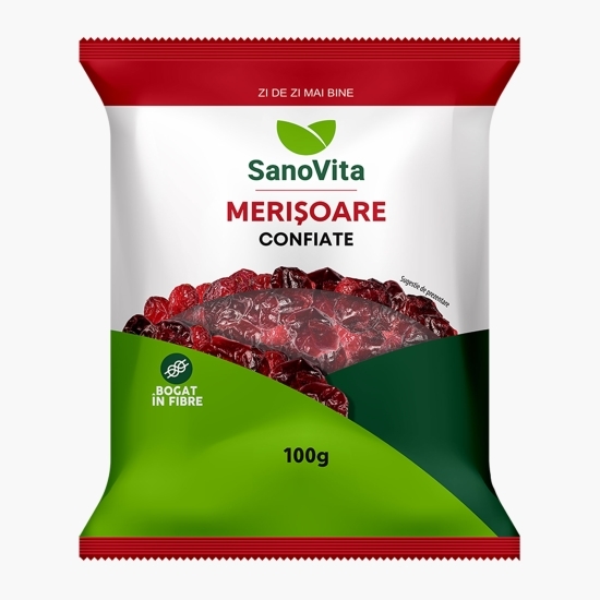 Merișoare confiate 100g
