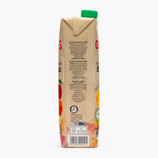 Suc 8 fructe multivitamine, fără zahăr 1l