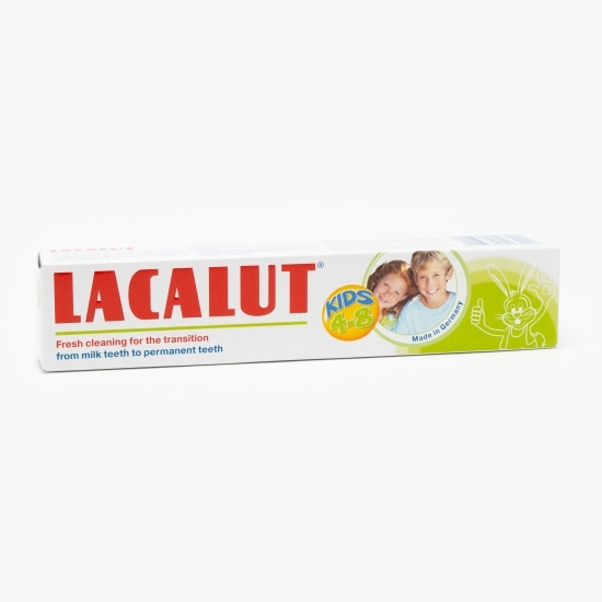 Pastă de dinți pentru copii cu fluor Kids, 4-8 ani, 50ml