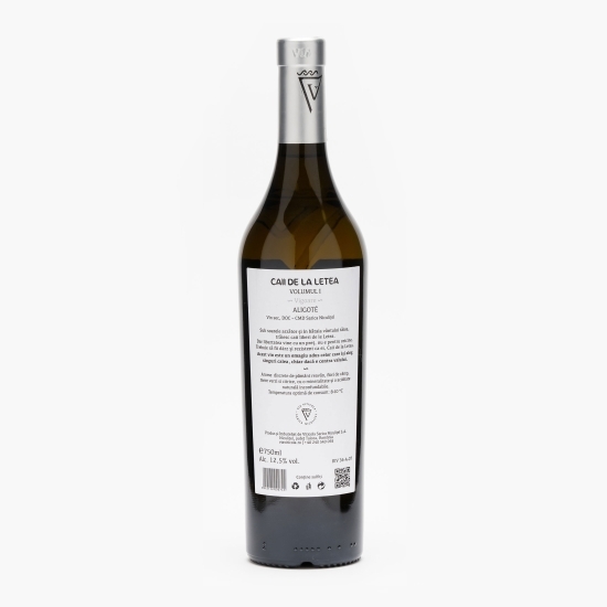 Vin alb sec Aligote, Vol I, 12.5%, 0.75l