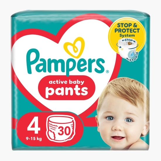 Scutece Pants, mărimea 4, 9-15 kg, 30 buc