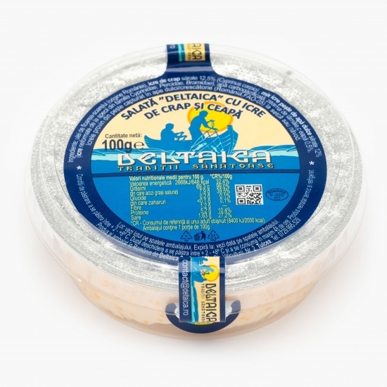 Salată cu icre de crap și ceapă 100g