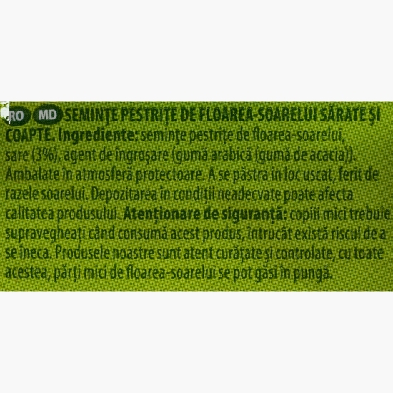 Semințe floarea-soarelui pestrițe, cu sare 100g