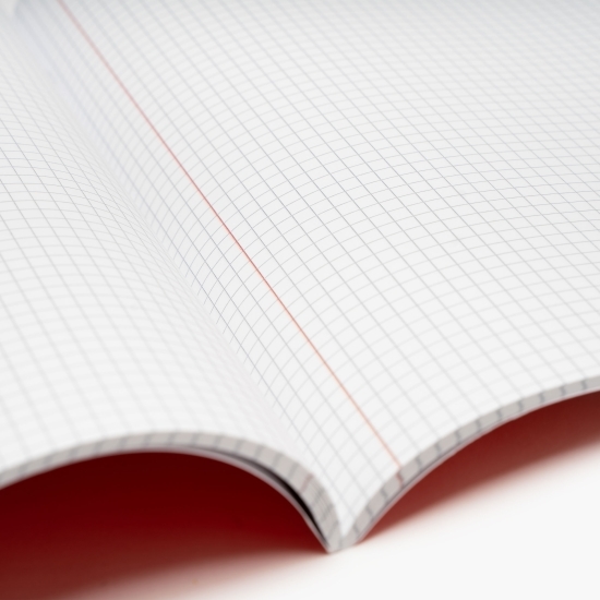 Caiet matematică School, A4, capsat, 80 file, 60 g/mp, diverse culori