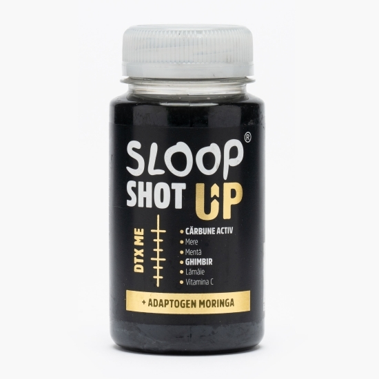 Shot cu moringa, cărbune activ și ghimbir 125ml