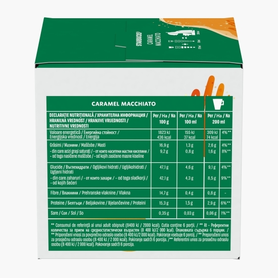 Caramel Macchiato, 6 băuturi, 127.8g, capsule cafea 