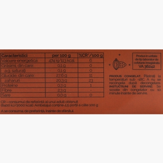 Înghețată cu cacao, 300ml (250g)
