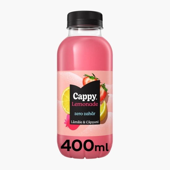Limonadă căpșuni zero zahăr 0.4l