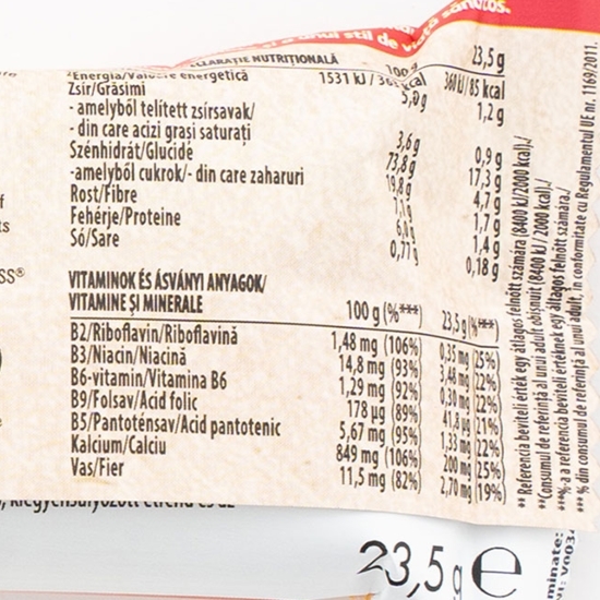 Baton de cereale pentru mic dejun Choco Banana 23.5g