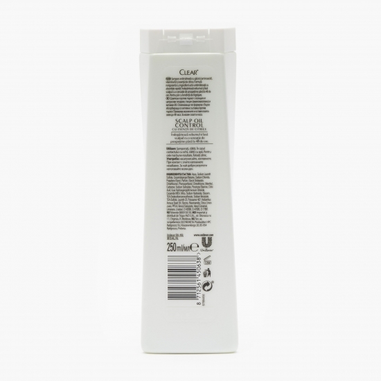 Șampon antimătreață pentru păr gras Scalp Oil 0.25l