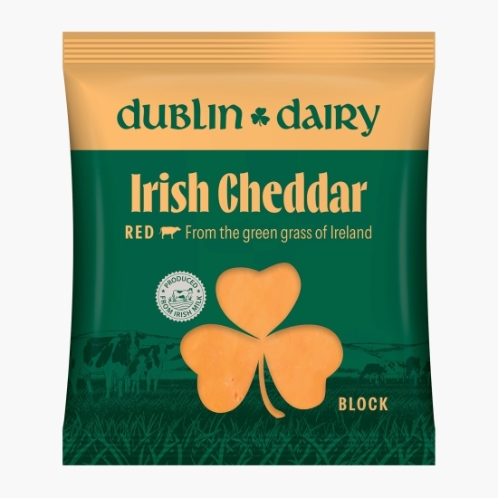 Brânză Irish Cheddar Red (roșu) 200g