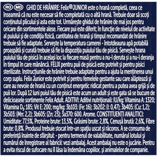 Hrană umedă pentru pisici junior, 4x85g, Fantastic cu pui în aspic
