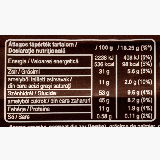 Baton de ciocolată cu lapte cu pastă de arahide și caramel cu arahide, Creamy Smooth Peanut 54.75g