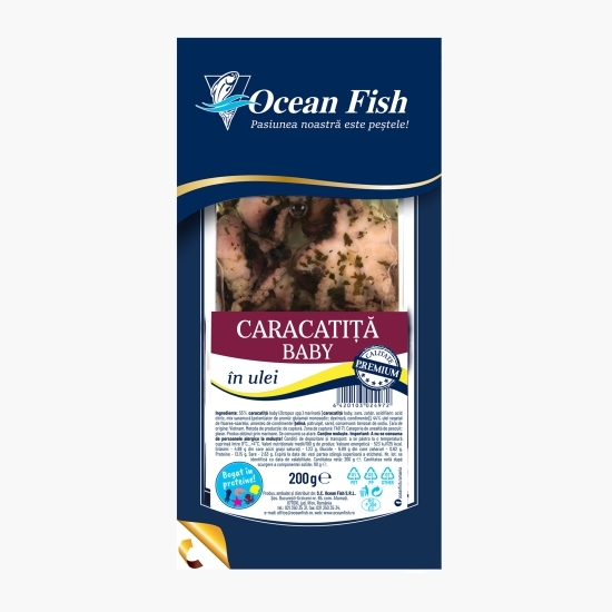 Caracatiță baby în ulei 200g
