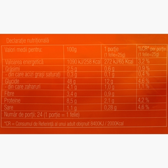 Pâine toast alb 600g