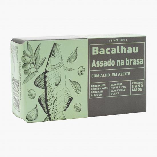 Cod grătar cu usturoi în ulei de măsline 120g
