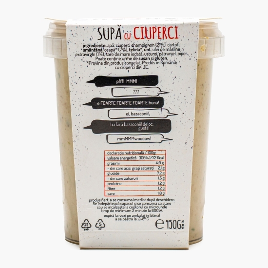 Supă fresh cu ciuperci 450g