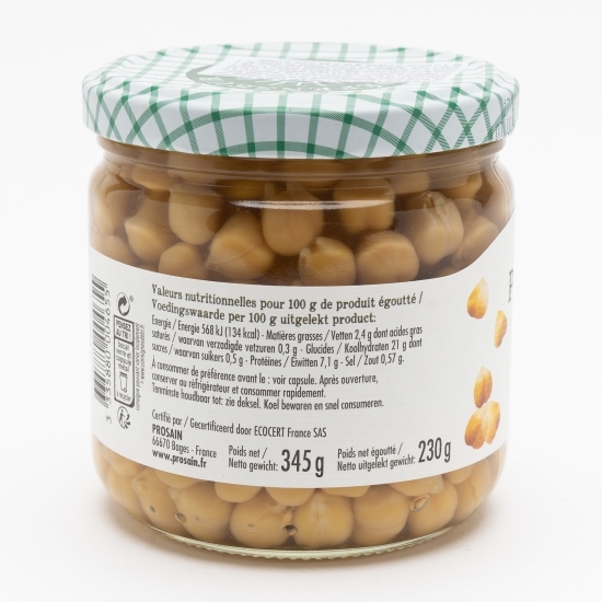 Boabe de năut eco la borcan 345g