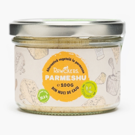 Alternativă vegetală la brânză rasă 100g