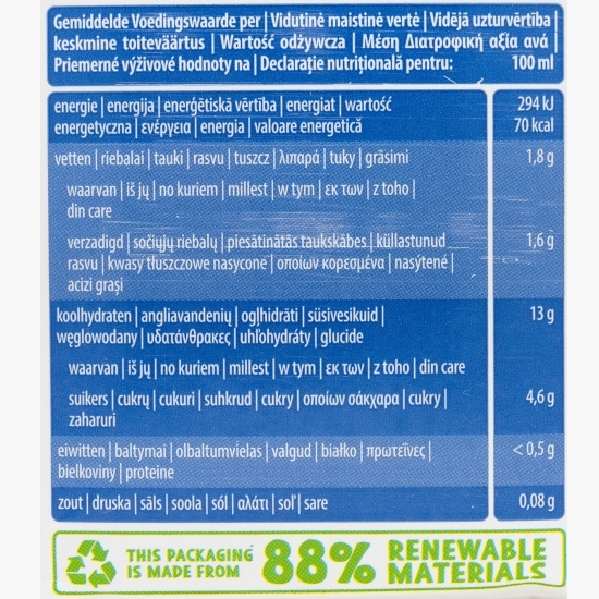 Băutură ecologică din orez cu nucă de cocos 1l
