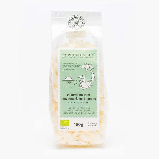 Chipsuri eco din nucă de cocos 150g