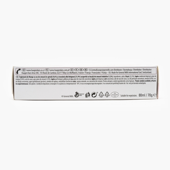 Înghețată stick cu mango și zmeură, 80ml (70g)