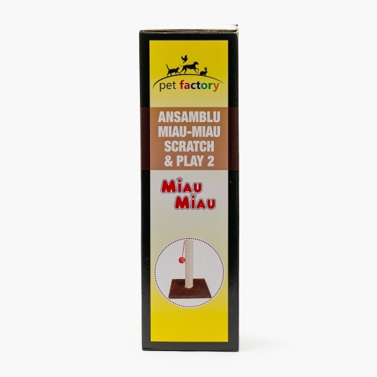 Ansamblu de joacă pentru pisici Scratch & Play 2
