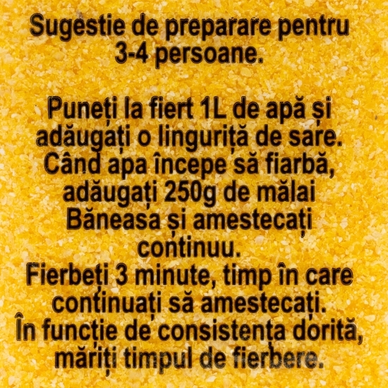 Mălai extra pentru mămăligă rapidă 300g