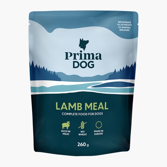 Hrană umedă pentru căini adulți, cu miel, 260g
