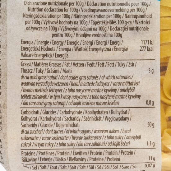 Paste proaspete Tagliatelle 250g