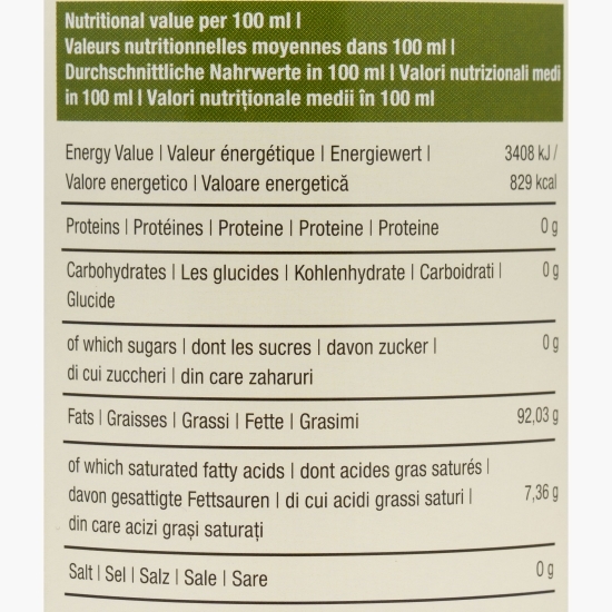  Ulei extravirgin de rapiță presat la rece dublu filtrat 1l