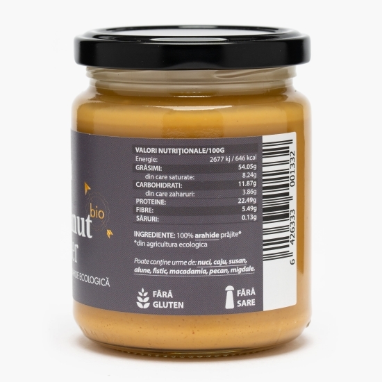 Cremă de arahide eco, smooth 250g