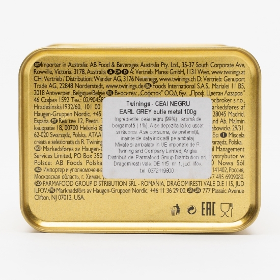 Ceai negru Earl Grey 100g