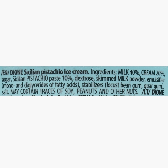 Înghețată cu fistic sicilian 475ml (376g)