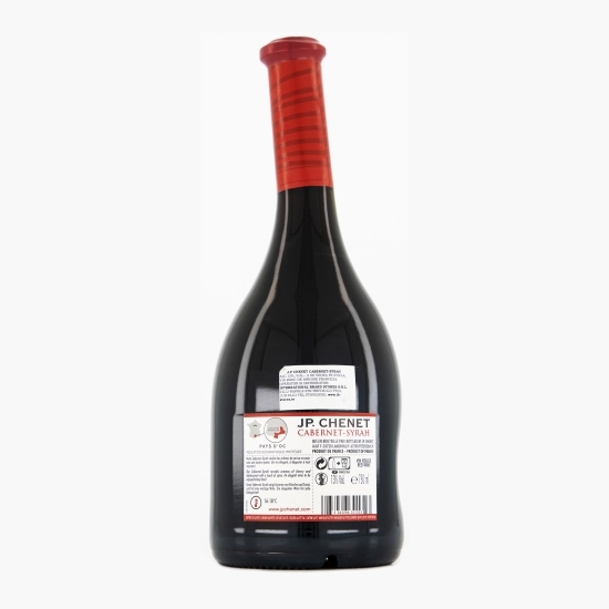 Vin roșu sec Cabernet-Syrah, 13%, 0.75l