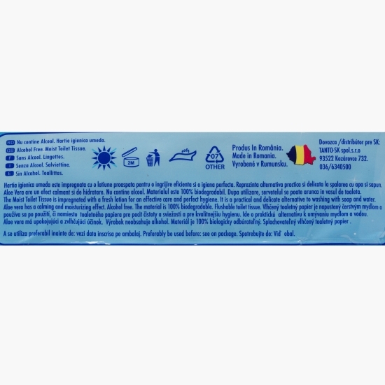 Hârtie igienică umedă 40 buc