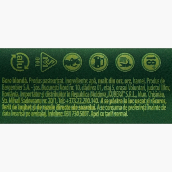 Bere blondă doză 0.5l