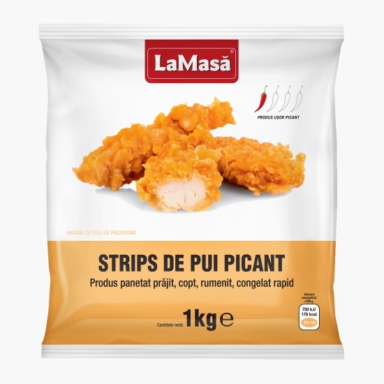 Strips picant de file de pui 1kg