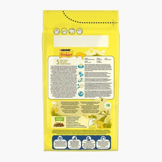 Hrană uscată pentru pisici adulte sterile, 1.5kg, cu somon și legume
