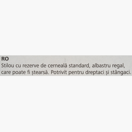 Stilou Zippi verde +1 rezervă cerneală