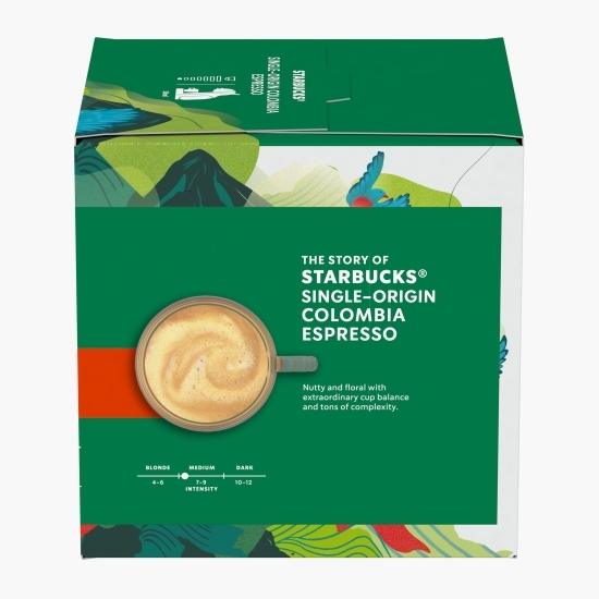 Espresso single-origin Colombia, 12 băuturi, 66g, capsule cafea