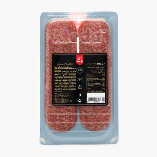 Salam bănățean feliat 100g