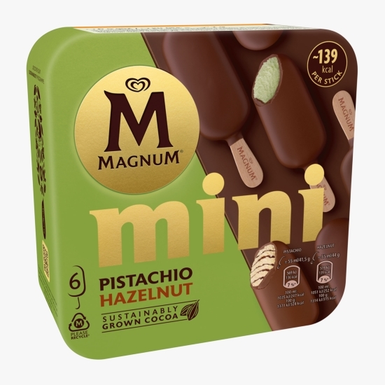 Înghețată mini mix alune de pădure și fistic 6x55ml