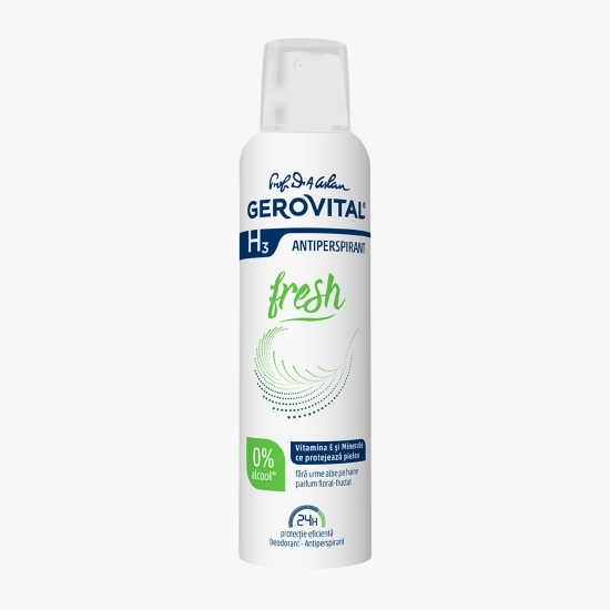 Deodorant antiperspirant H3 Classic Fresh, 150ml