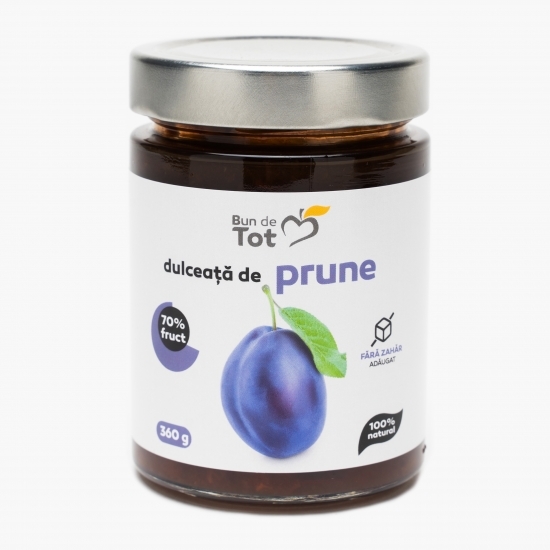 Dulceață de prune fără zahăr adăugat 360g
