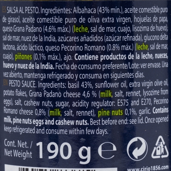Sos Il Pesto 190g