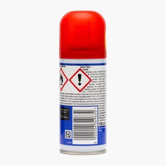 Spray repelent împotriva insectelor Sport, 100ml