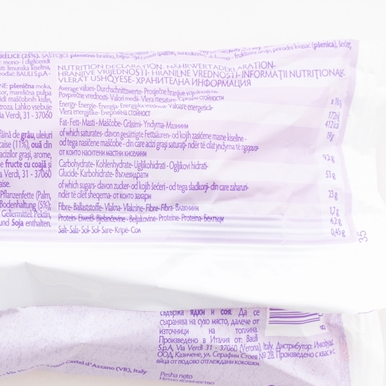Croissant cu umplutură de caise 50g